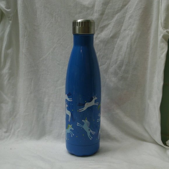 Blue Unicorn Stainless Steel Drink Bottle - Picture 5 of 16